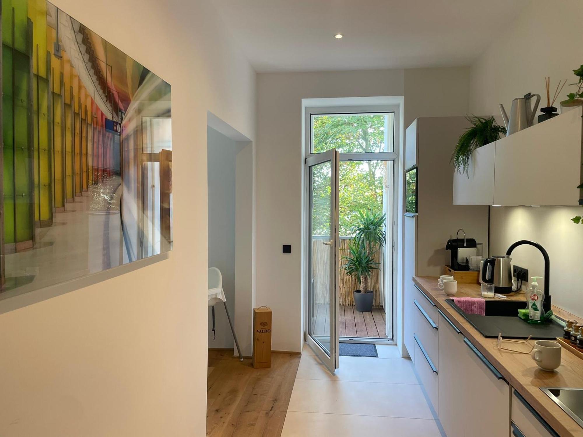 Soul-Apartment Balkon Privatparkplatz 2 Boxspringbetten 55Zoll Tv Wlan Λειψία Εξωτερικό φωτογραφία
