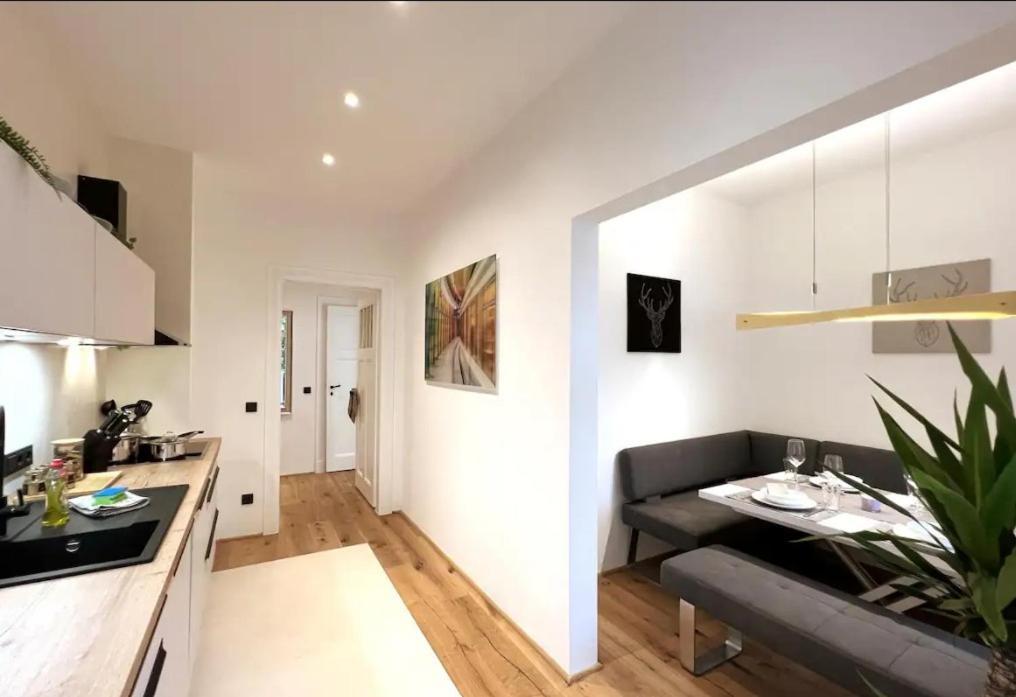 Soul-Apartment Balkon Privatparkplatz 2 Boxspringbetten 55Zoll Tv Wlan Λειψία Εξωτερικό φωτογραφία