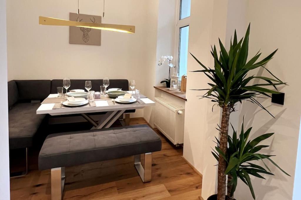 Soul-Apartment Balkon Privatparkplatz 2 Boxspringbetten 55Zoll Tv Wlan Λειψία Εξωτερικό φωτογραφία