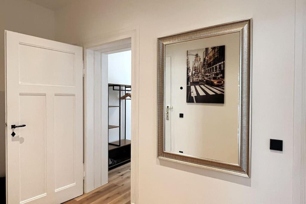 Soul-Apartment Balkon Privatparkplatz 2 Boxspringbetten 55Zoll Tv Wlan Λειψία Εξωτερικό φωτογραφία